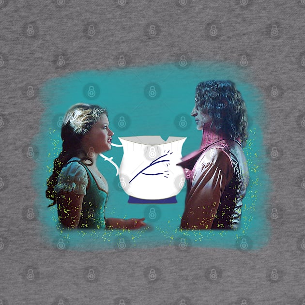 Rumbelle w/ Chipped Cup by professionalfangrrl